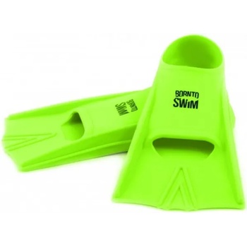 BornToSwim junior short fins green s