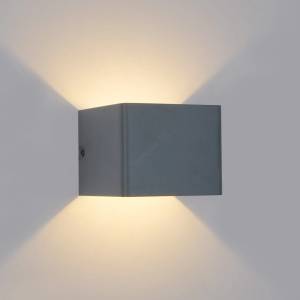 Brilagi - LED външно стенно осветително тяло DONNANI LED/5W/230V 10 cm антрацит IP44 (BG4593)