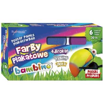 St. Majewski Водни бои Majewski Bambino 6 цвята брокат