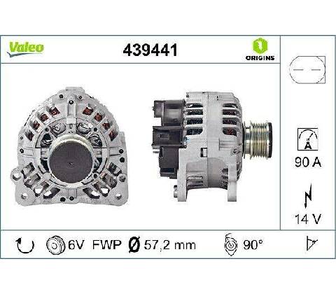 Alternátor VALEO 439441