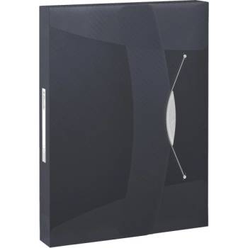 Esselte Папка за документи, 40 мм, PP, A4, ESSELTE "Vivida Jumbo", Vivida black 624049 (624049)