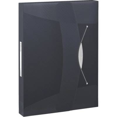 ESSELTE Папка за документи, 40 мм, PP, A4, ESSELTE "Vivida Jumbo", Vivida black 624049 (624049)