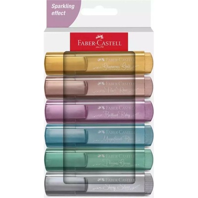 Faber-Castell 1546 Metallic 6 barev