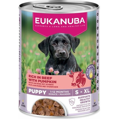Eukanuba Puppy hovädzie s tekvicou 400 g