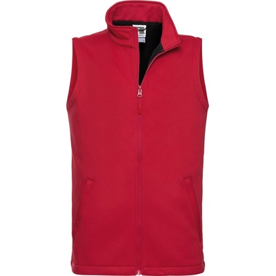 Russell pánska softshellová vesta R-041M-0 Classic red