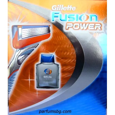 Gillette Fusion Power K-T за мъже афтършейв 50ml+Самобръсначка