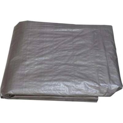 TOPTRADE krycí plachta stříbrná 5 × 8 m 100 g/m²