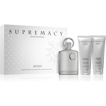 Afnan Supremacy Silver Pour Homme Комплект с Парфюм EDP за мъже 100ml