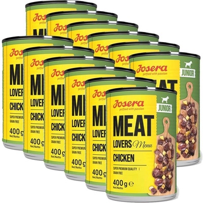 Josera Meat Lovers Menu Chicken Junior 12 x 400 g
