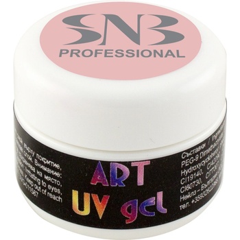 SNB Uv Гел боичка snb за декорация, бледо розова, 5 мл, npga30 (npga30)