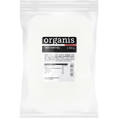 ORGANIS Erythritol 1000 g – Zboží Mobilmania