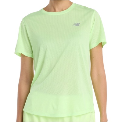 New Balance Дамска тениска New Balance Women's Athletics S/S Running shirt - Afterglow Heather (916-1222-0712)