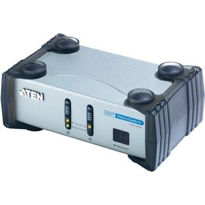 Aten VS-261 DVI Video prepínač 2/1 + audio + diaľkové ovládanie
