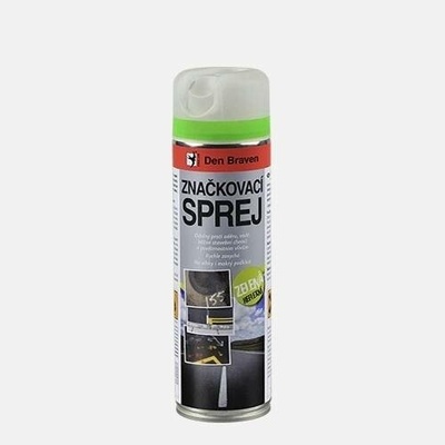 Den Braven Značkovací sprej 500 ml, více barev Zelená