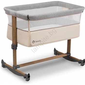 Lionelo - Бебешка кошара 3в1 LEONIE сив/бежов (LN0145)