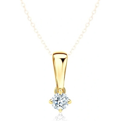 Savicki Prívesok The Light zlatý diamant P1 3 Z
