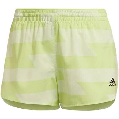 adidas Dámske šortky Run Fast svetlozelené