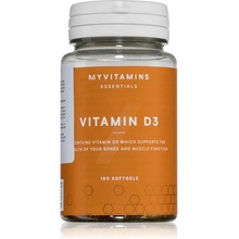 MyVitamins Essentials Vitamin D3 180 kapslí