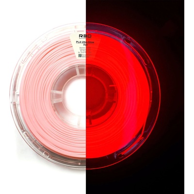 R3D PLA Ultra-Glow Red - 1, 75 mm / 1000 g (R3DA104G2)
