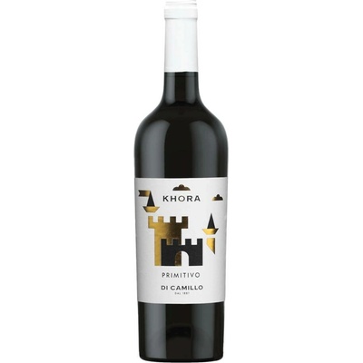 Di Camillo Khora Primitivo Puglia IGP Suché červené 2024 13,5% 0,75 l (holá láhev)