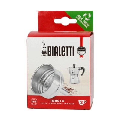 Bialetti за алуминиеви кафеварки Фуния - 3 чаши (8006363034203)