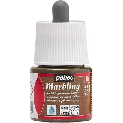 Pébéo 130-007 Мраморна боя Sienna 45 ml 1 бр (130-007)