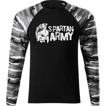 Image 1 of DRAGOWA FIT-T Тениска с дълъг ръкав Ariston, градски камуфлаж, 160 г/м2 (8383)