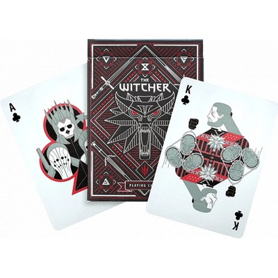 Hráčske karty Zaklínač The Witcher Red Edition