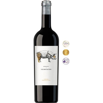 Casa Rojo Alexander vs. The Ham Factory suché červené 2018 14,5% 0,75 l (čistá fľaša)