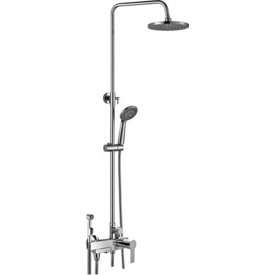 Inter Ceramic Душ система със смесител, пита, слушалка и шлаух ICT 6018 ЛУЧИЯ, Inter Ceramic (6018)