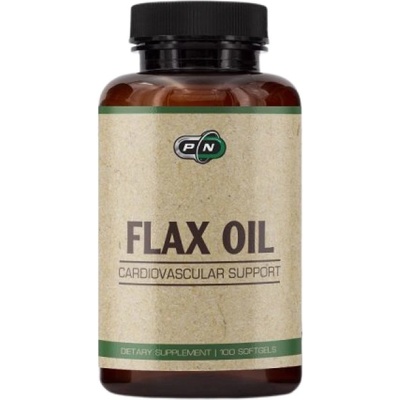 PURE Nutrition USA Flax Oil [100 Гел капсули]