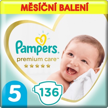 Pampers Premium Care 5 136 ks