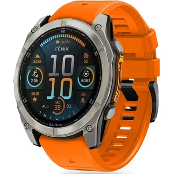 Tech-Protect silicone line garmin fenix 5 / 6 / 6 pro / 7 / 8 (47 mm) / e orange (5906302377091)