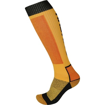 HUSKY Снежни вълнени чорапи жълто/черно (hsk-IHU-0020-002)