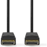 Nedis CCGL37010BK20 Кабел Displayport 4K60Hz, позлатени конектори, 2 м (CCGL37010BK20)