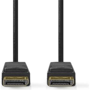 Nedis CCGL37010BK20 Кабел Displayport 4K60Hz, позлатени конектори, 2 м (CCGL37010BK20)