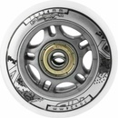 Sestava bílých PU koleček 70x24 + ložiska ABEC7 NILS Extreme