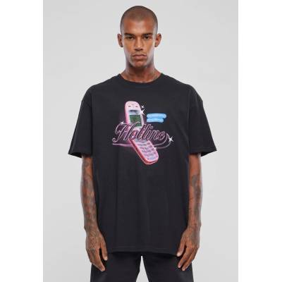 Mister Tee Мъжка тениска в черен цвят Mister Tee Hotline OversizeUB-MT2875-00007 - Черен, размер S