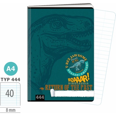 ARGUS Zošit A4 TYP 444 Dinosaury