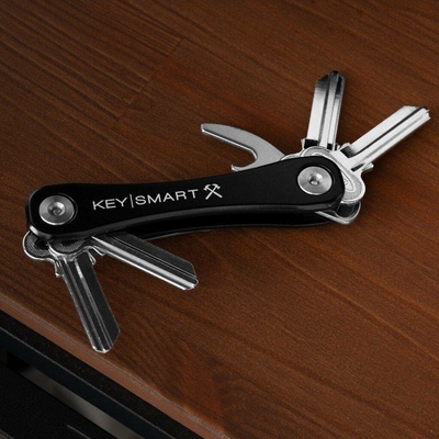 Klíčenka KeySmart Rugged organizér na klíče Černá