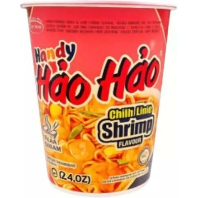 Hao Hao handy cup inst. nudle krevetová s chilli a limetkou 68 g
