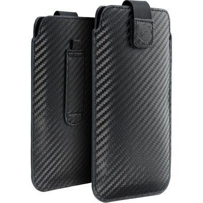 Pouzdro Forcell POCKET Carbon Model 17 SAMSUNG A, M12 XIAOMI Redmi 9A, Note 10 PRO, REALME 7i, VIVO Y52 5G – Zboží Živě