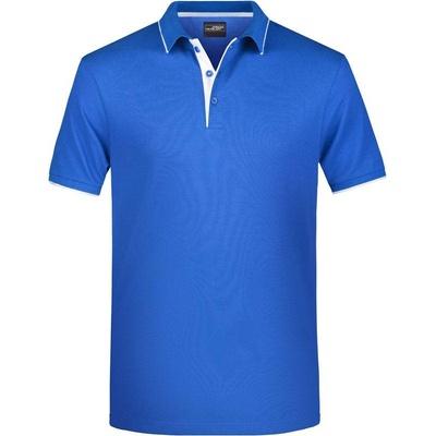 James & Nicholson JN 728 pánske piqué polo s légou modré