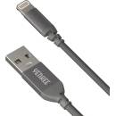 Yenkee YCU 611 GY USB / lightning, 1m, sivý