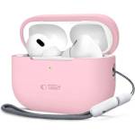 Tech-protect силиконов калъф за Apple AirPods Pro 1/2 dusty pink (5906302313709)