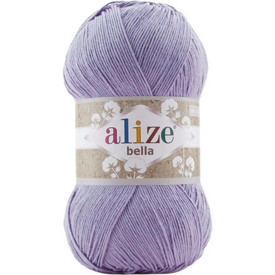 Alize příze Bella 158 pastelově fialová