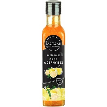 Madami Ovocie Na Limonáde Grep a Bezinka 65 % 250 ml
