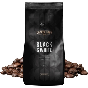 COFFEE LIMIT Черно и бяло кафе на зърна 1 кг