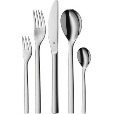 WMF Atria sada příborů, 12x lžíce, 12x vidlička, 12x nůž, 12x lžička, 12x dezertní vidlička, (60 kusů), nerezová ocel