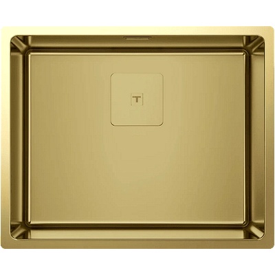 Teka Иноксова мивка за вграждане 3-в-1, Metallic, за шкаф със светъл отвор 60 см FlexLinea RS15 50.40 месинг (М.1013.БР)